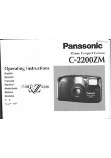 Panasonic C 2200 ZM manual. Camera Instructions.